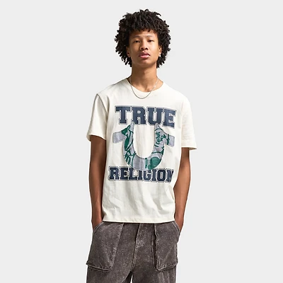 True Religion Applique Terry Tee / Winter White