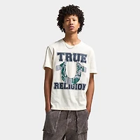True Religion Applique Terry Tee / Winter White