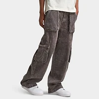 True Religion Big T Fashion Pantalon cargo  / Brun Acid Délavé