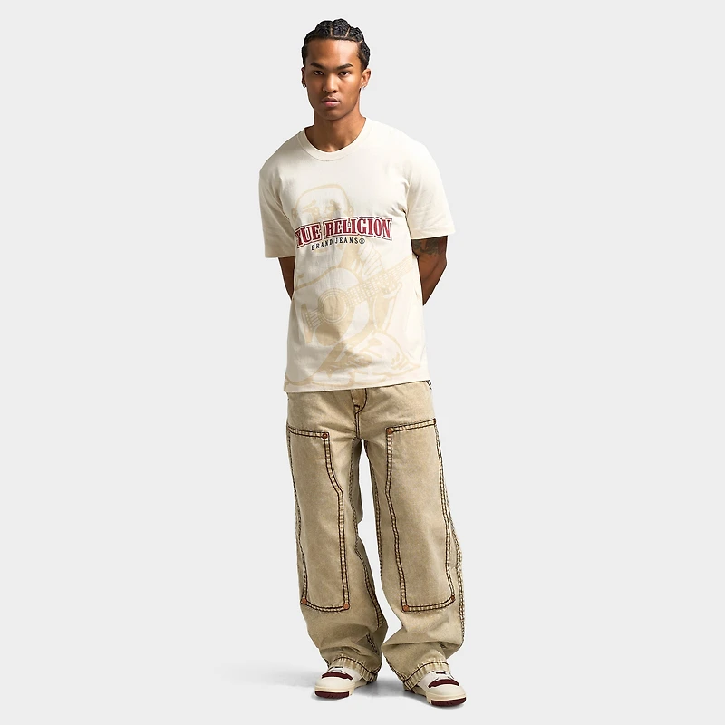 True Religion Baggy Canvas Carpenter Super T Pants / Washed