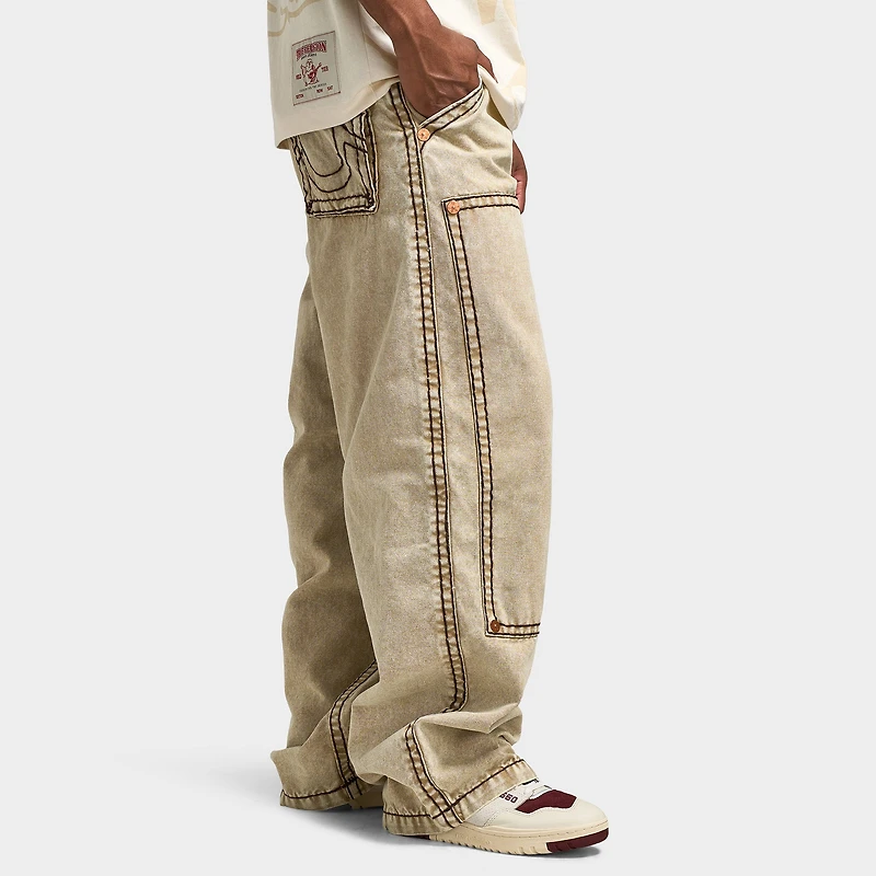 True Religion Baggy Canvas Carpenter Super T Pants / Washed