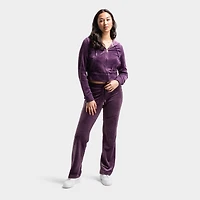 Juicy Couture Women's OG Bling Hoodie / Plum