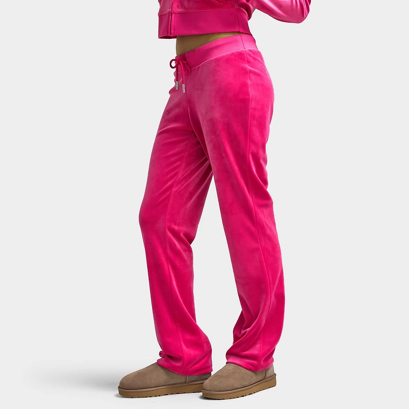Juicy Couture OG Big Bling Velour Track Pants / Free Love