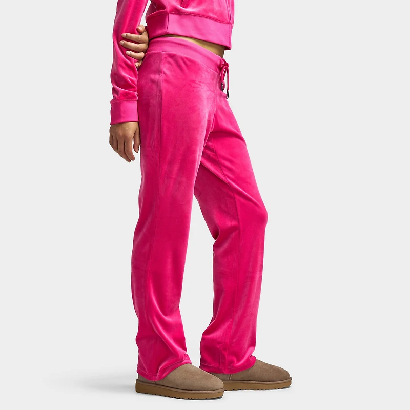 Juicy Couture OG Big Bling Velour Track Pants / Free Love