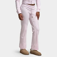 Juicy Couture OG Big Bling Velour Track Pants / Soft Glow