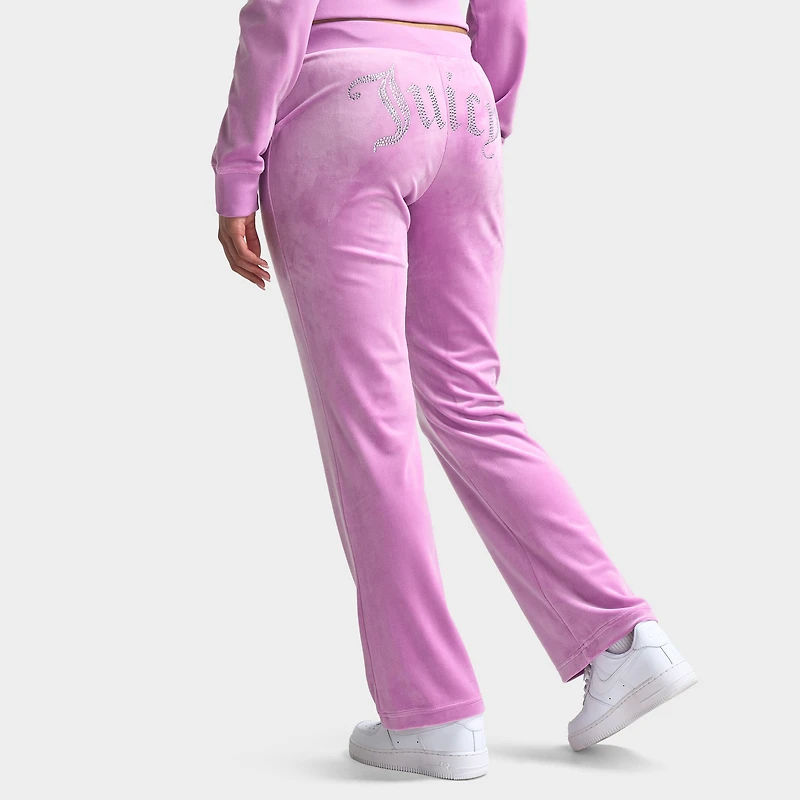 Juicy Couture Women's OG Bling Pants / Violet Tulle