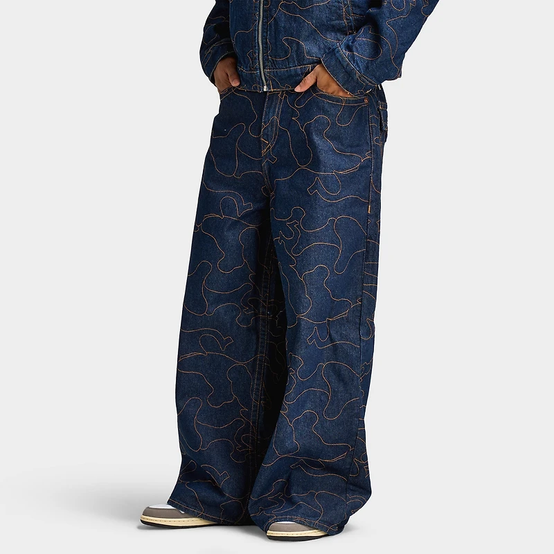 True Religion Mikey APO Brodé Jean / Bleu
