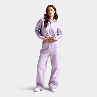 Juicy Couture Women's Fleece Wide Leg Pant / Orchid Petal