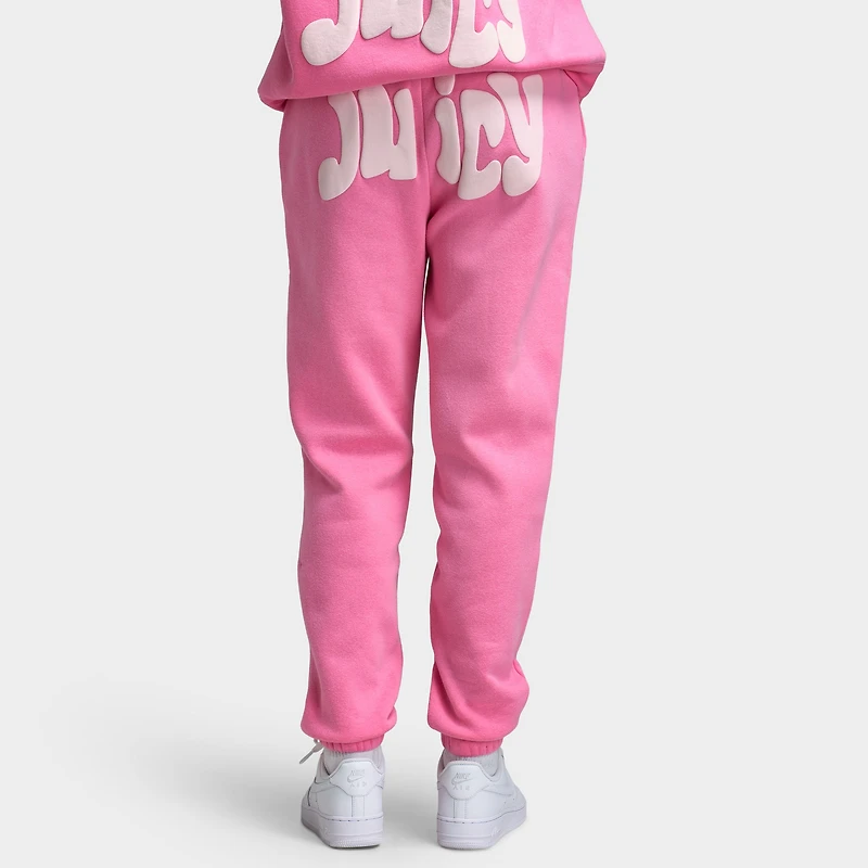 Juicy Couture Pantalon de survêtement en molleton rose sachet / doux éclat