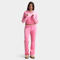 Juicy Couture Femmes Pantalon de Survêtement OG Bling Hot / Hotfix Or