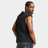 True Religion T-shirt  Cut Off SRS Logo / Noir de Jais