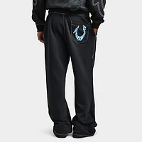 True Religion HS Paint Baggy Big T Sweats / Jet Black