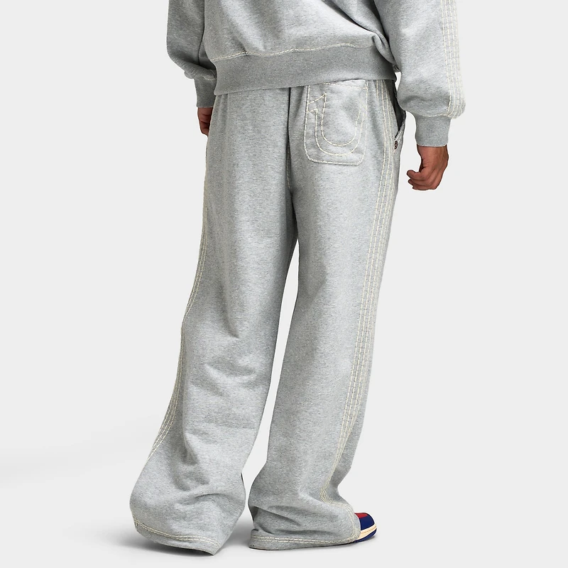 True Religion Super T Baggy Sweats / Heather Grey