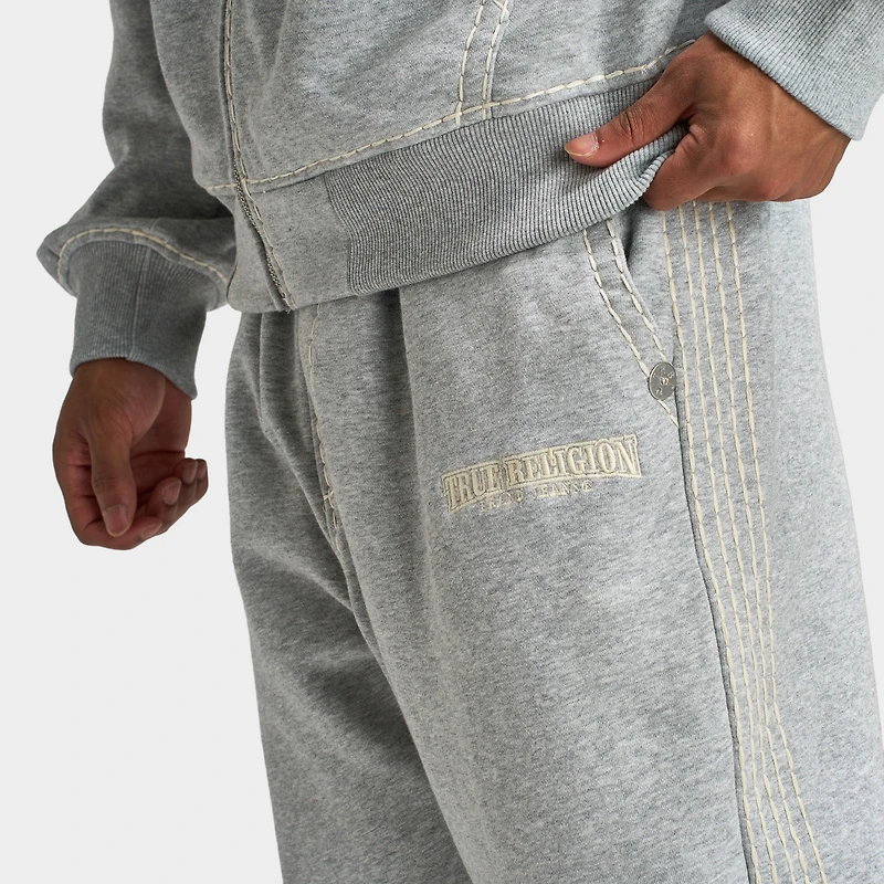 True Religion Super T Baggy Sweats / Heather Grey