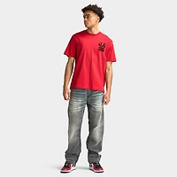 True Religion SS Chest Tee / Red