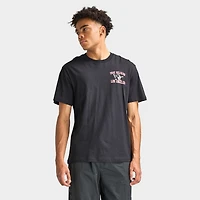 True Religion SS Mesh Print Buddha Tee / Black