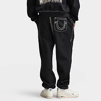 True Religion Super Quad Stitch Jogger / Black