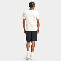 True Religion Checkered Buddha T-Shirt / Winter White
