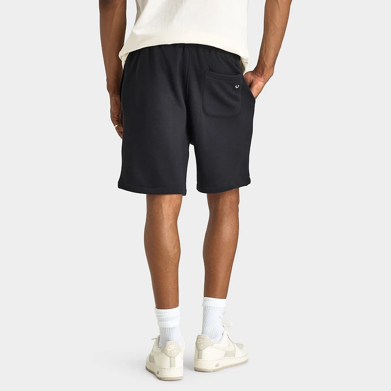 True Religion Short Polaire avec Logo Bouddha / Noir