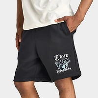 True Religion Short Polaire avec Logo Bouddha / Noir