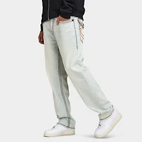 True Religion Bobby Super T Flap Jeans / Quiet Steel Light Wash