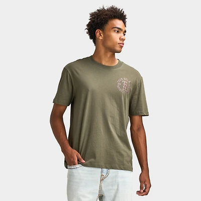 True Religion Stacked Logo T-Shirt / White