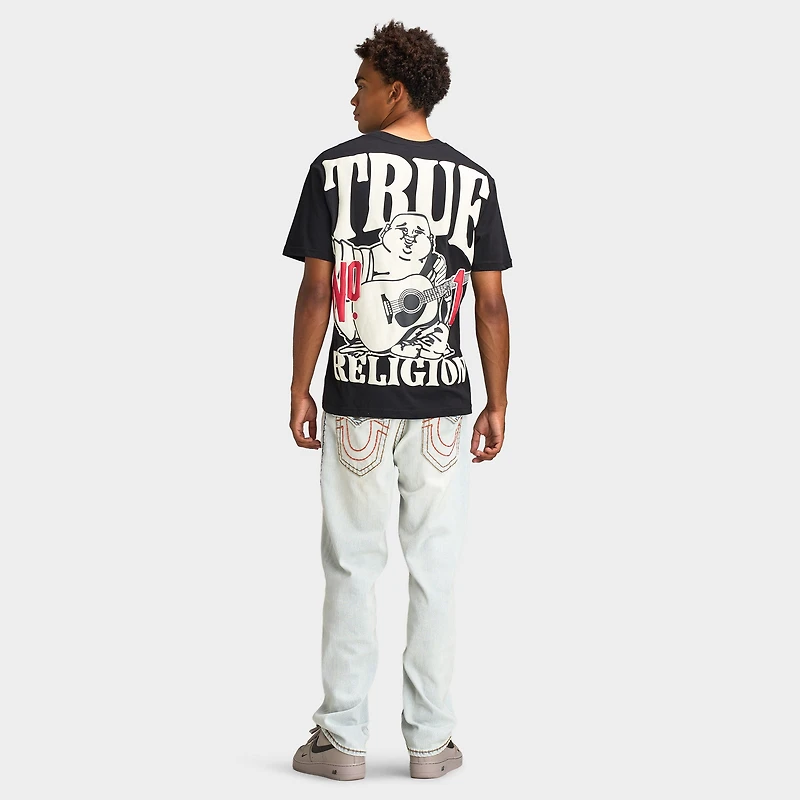 True Religion No 1 Buddha T-Shirt / Jet Black