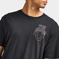 True Religion No 1 Buddha T-Shirt / Jet Black