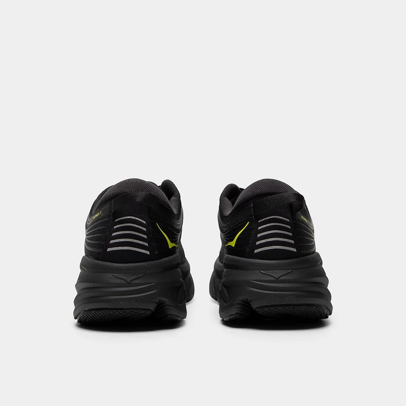 Hoka Bondi 7 Black / Citrus