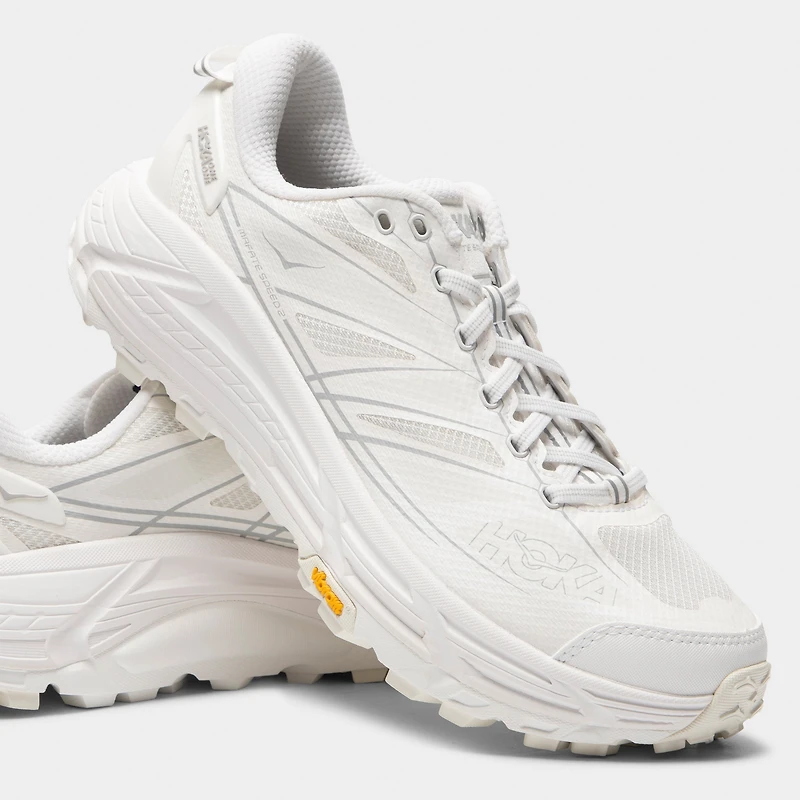 Hoka Mafate Speed 2 White / Lunar Rock