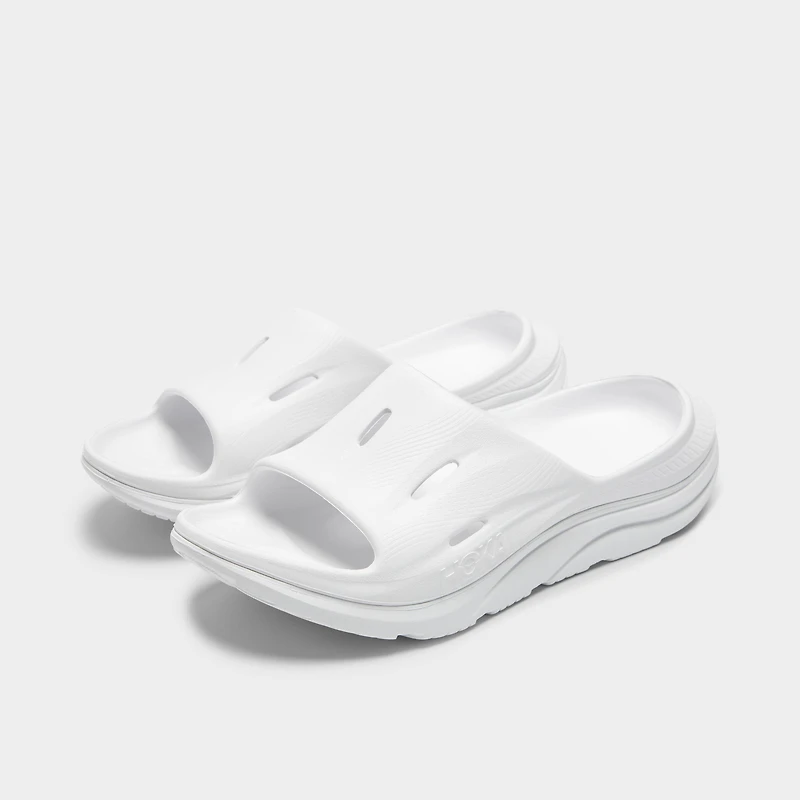 Hoka Ora Recovery Slide 3 White /