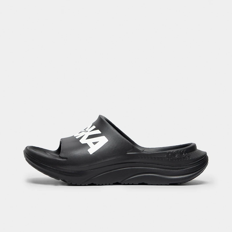 Hoka Athletic Slide Black / White