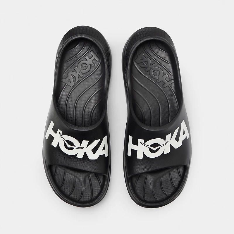 Hoka Athletic Slide Black / White
