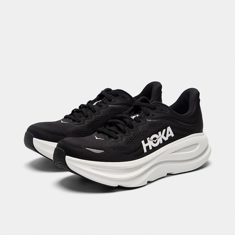 Hoka Bondi 9 Black / White