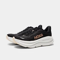 Hoka Femmes Bondi 9 Noir / Rose Or