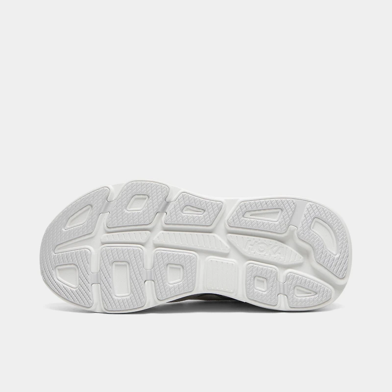 Hoka Femmes Bondi 9 Gris cosmique / Blanc