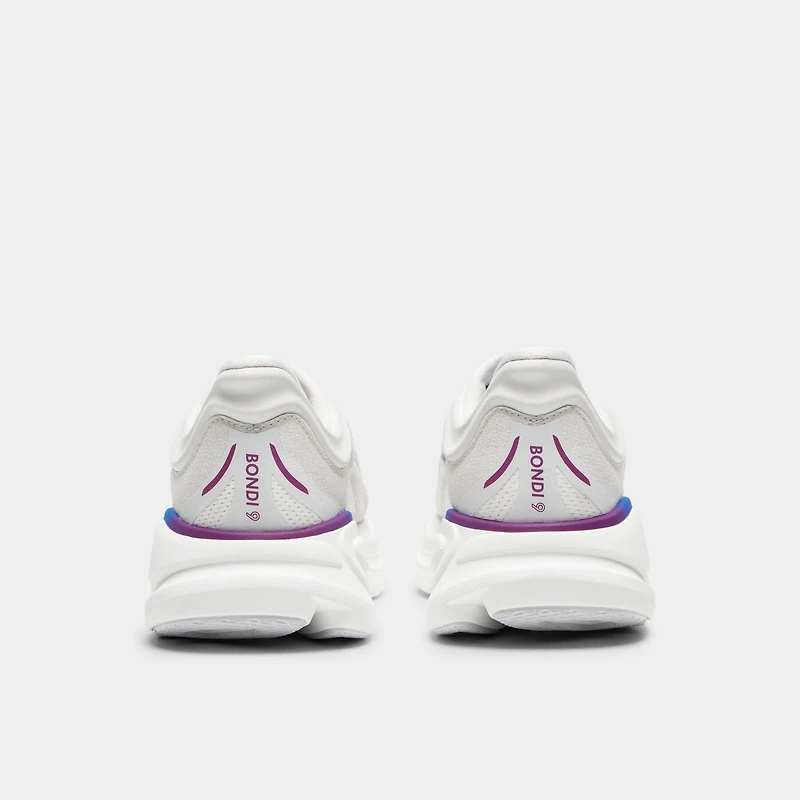 HOKA Women's Bondi 9 Cosmic Grey /  White