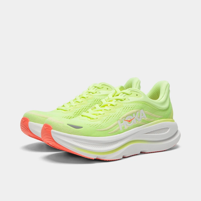 HOKA Women's Bondi 9 Neon Yuzu / Sunlight