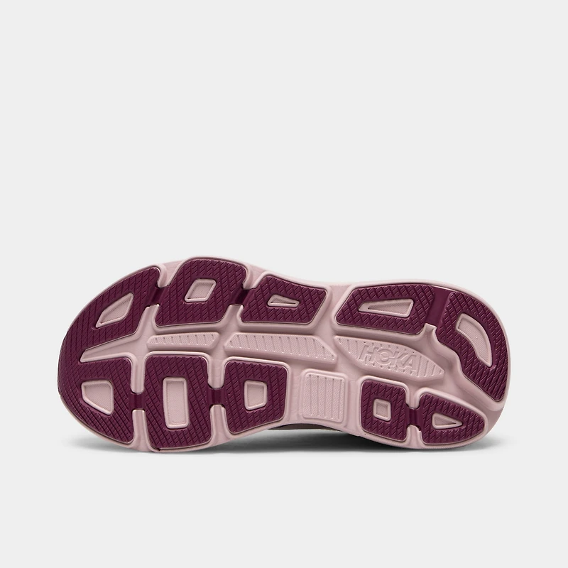 Hoka Women's Bondi 9 White / Pink Opal