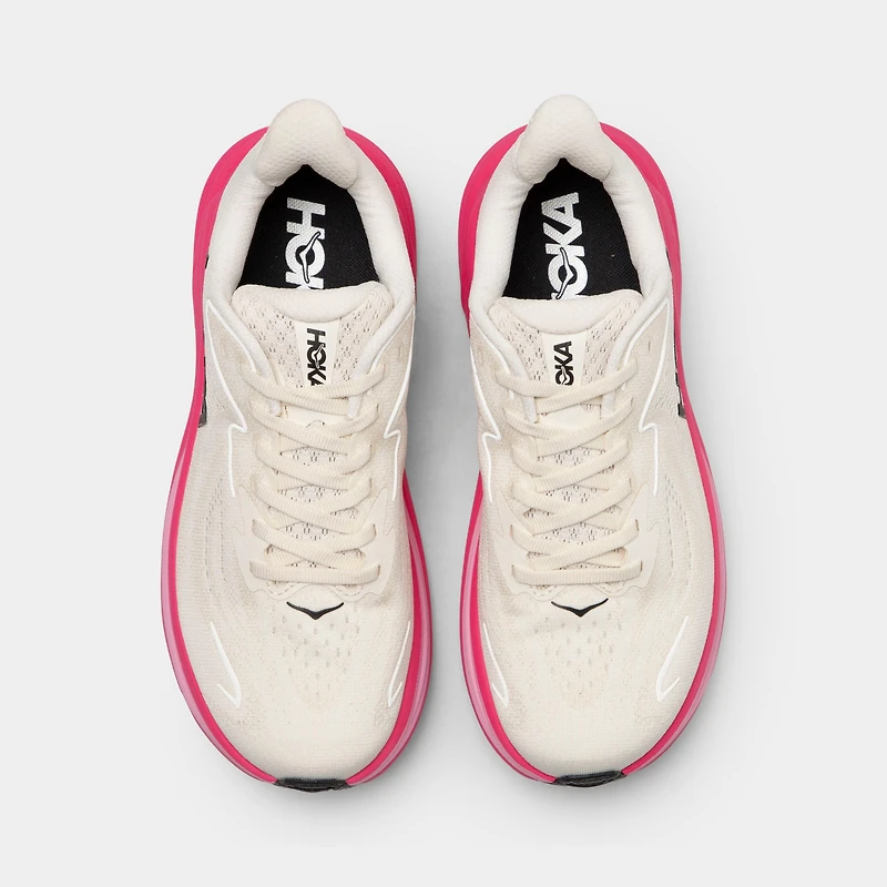 HOKA Women's Clifton 10 Alabaster / Neon Dragonfruit