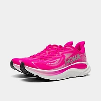 HOKA Women's Clifton 10 Neon Dragonfruit / Bubblegum