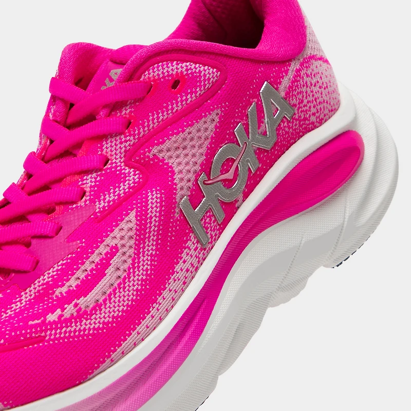 HOKA Women's Clifton 10 Neon Dragonfruit / Bubblegum