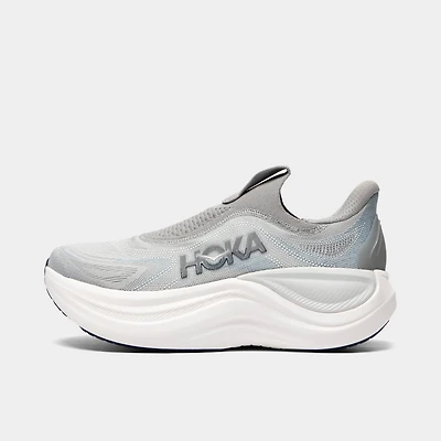 Hoka Skyward Laceless Grey / White