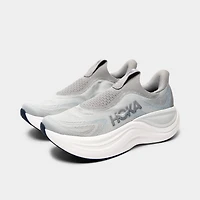 Hoka Skyward Laceless Grey / White