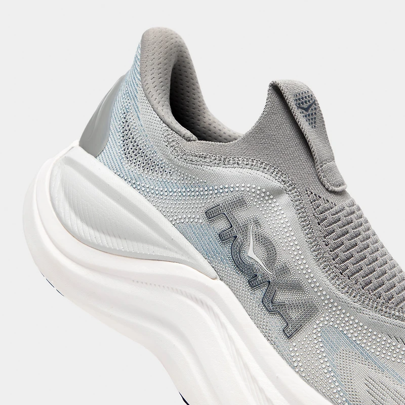 Hoka Skyward Laceless Grey / White