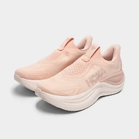 Hoka Women's Skyward Laceless Rose Latte / Cream
