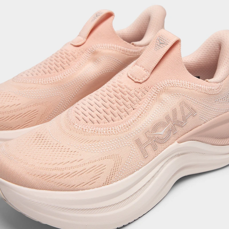 Hoka Femmes Skyward sans lacets Rose Latte / Crème