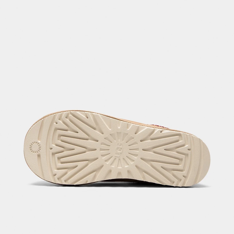 UGG Femmes Tasman II Sable / Cerise foncée