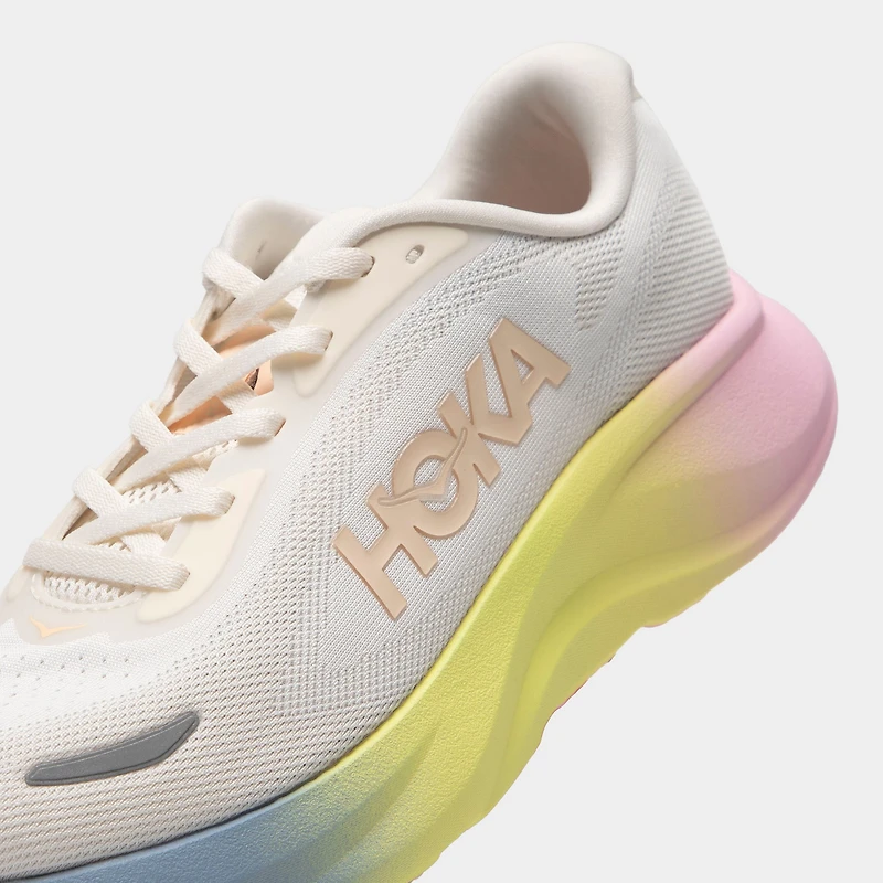 HOKA Women's Rincon 5 Alabaster / Tangerine Glow