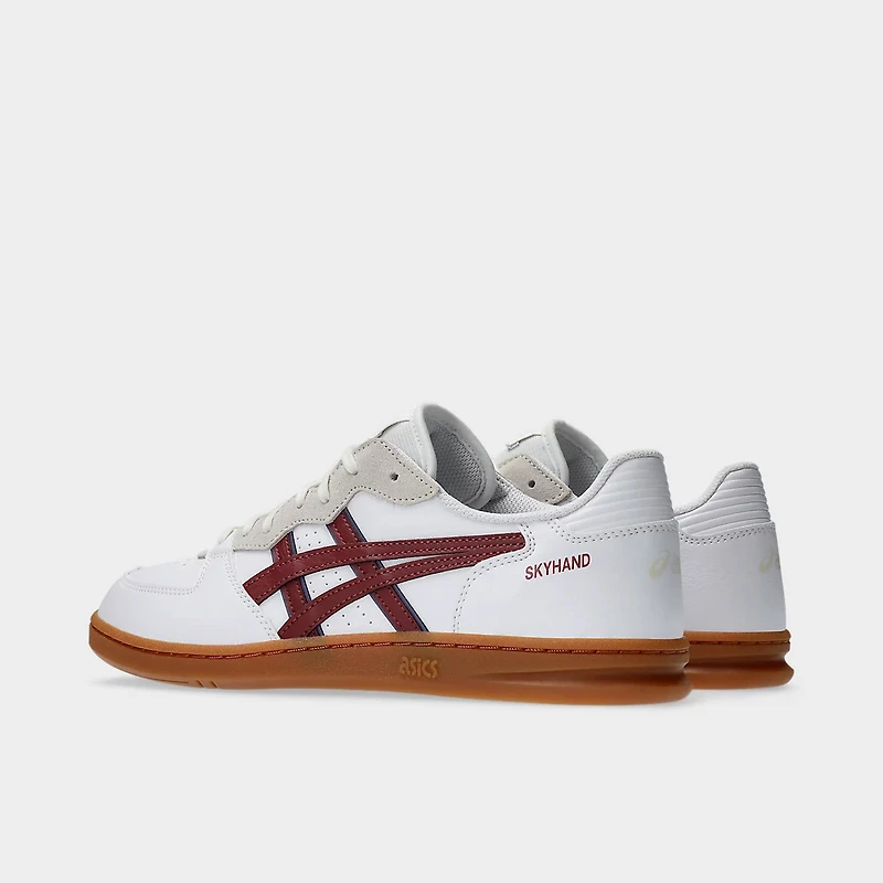 ASICS Skyhand White / Burgundy - Gum